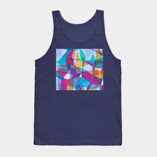 Plaid Drips 4 Tank Top